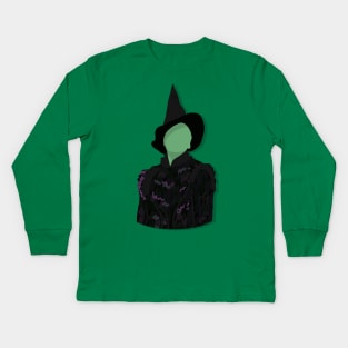 Elphaba Kids Long Sleeve T-Shirt